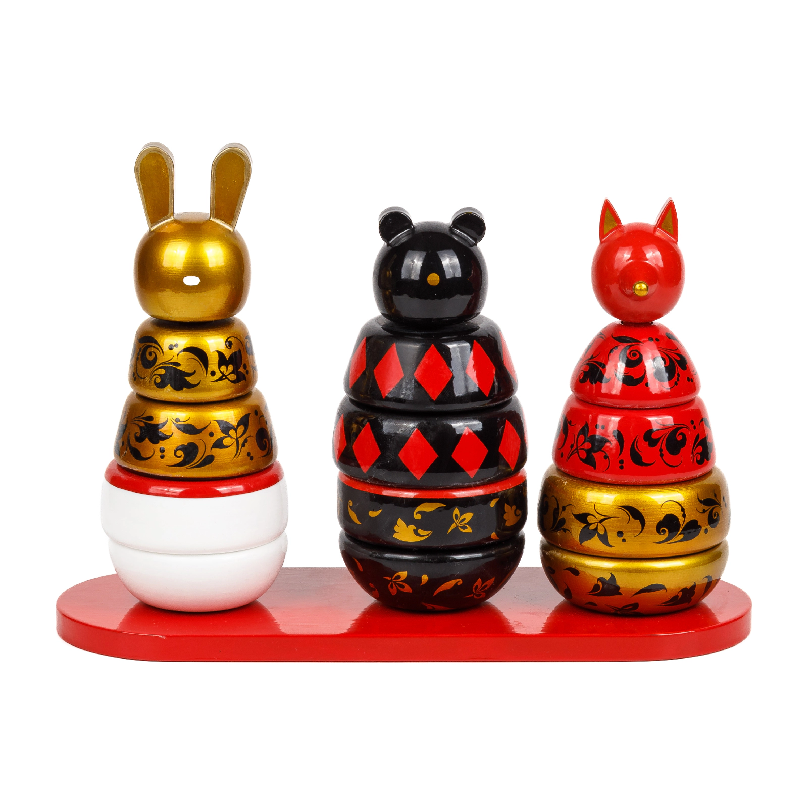 Золотой/Белый