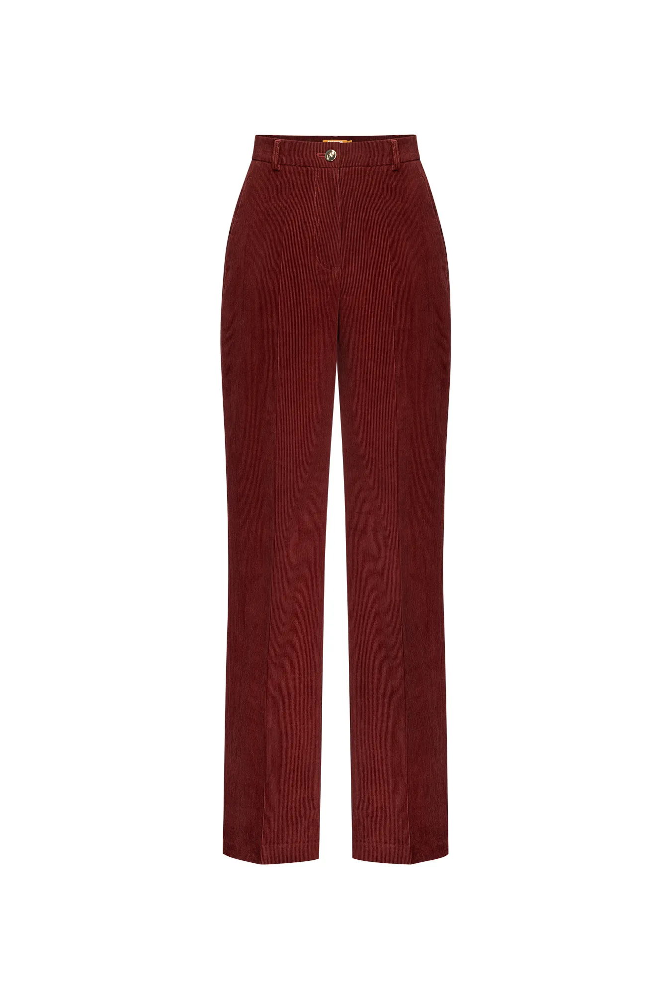 Брюки из хлопкового вельвета