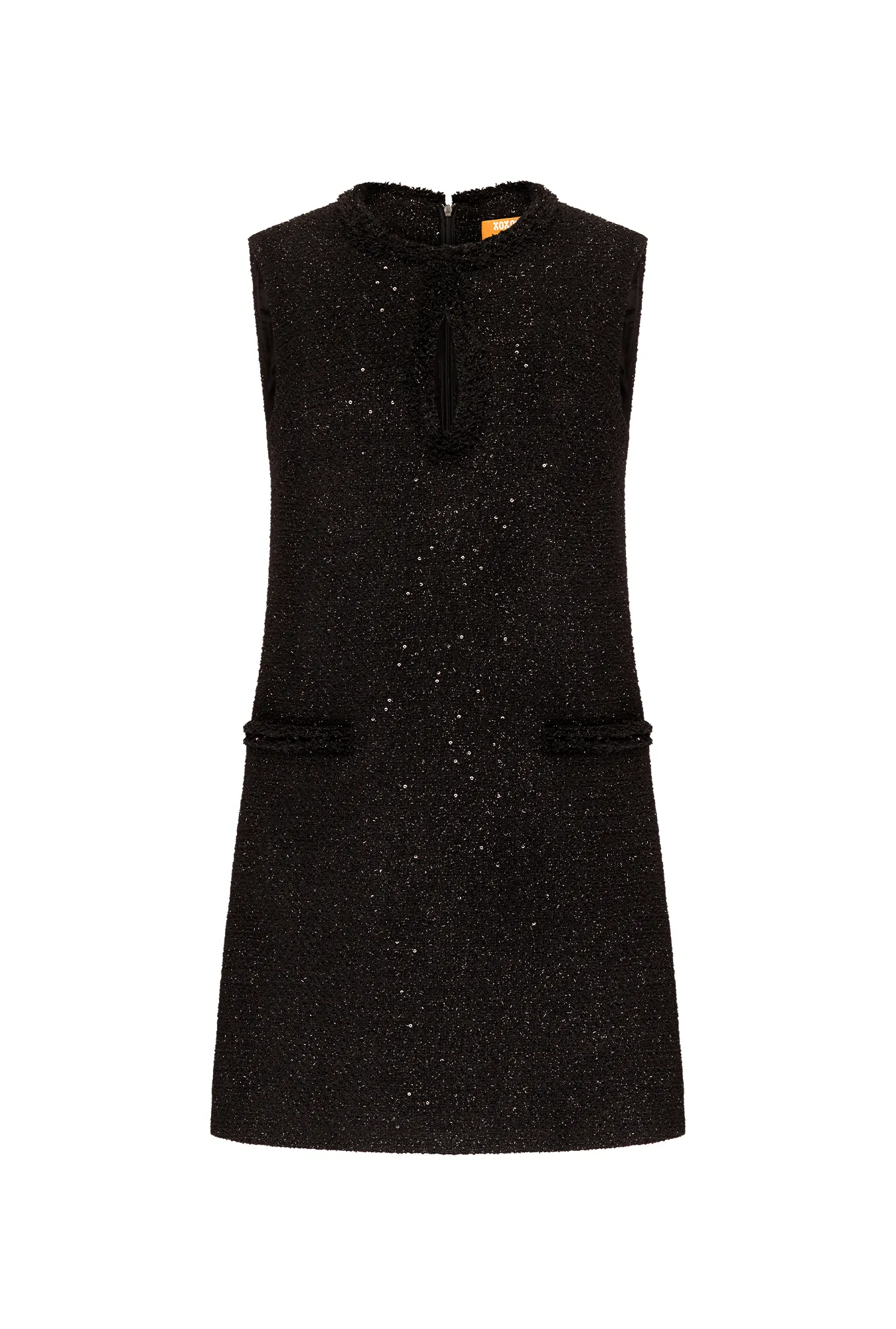 Мини-платье из смесовой шерсти