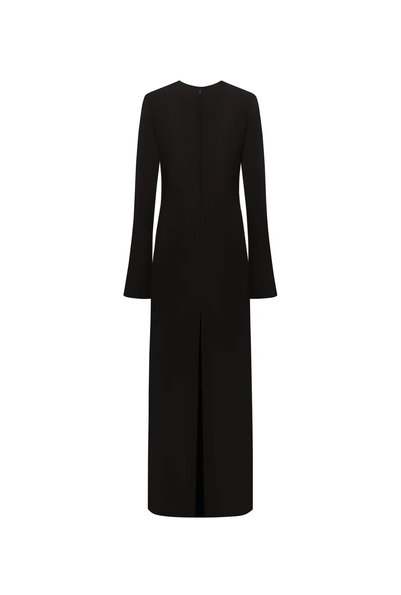 Макси-платье с вырезом «лепесток»