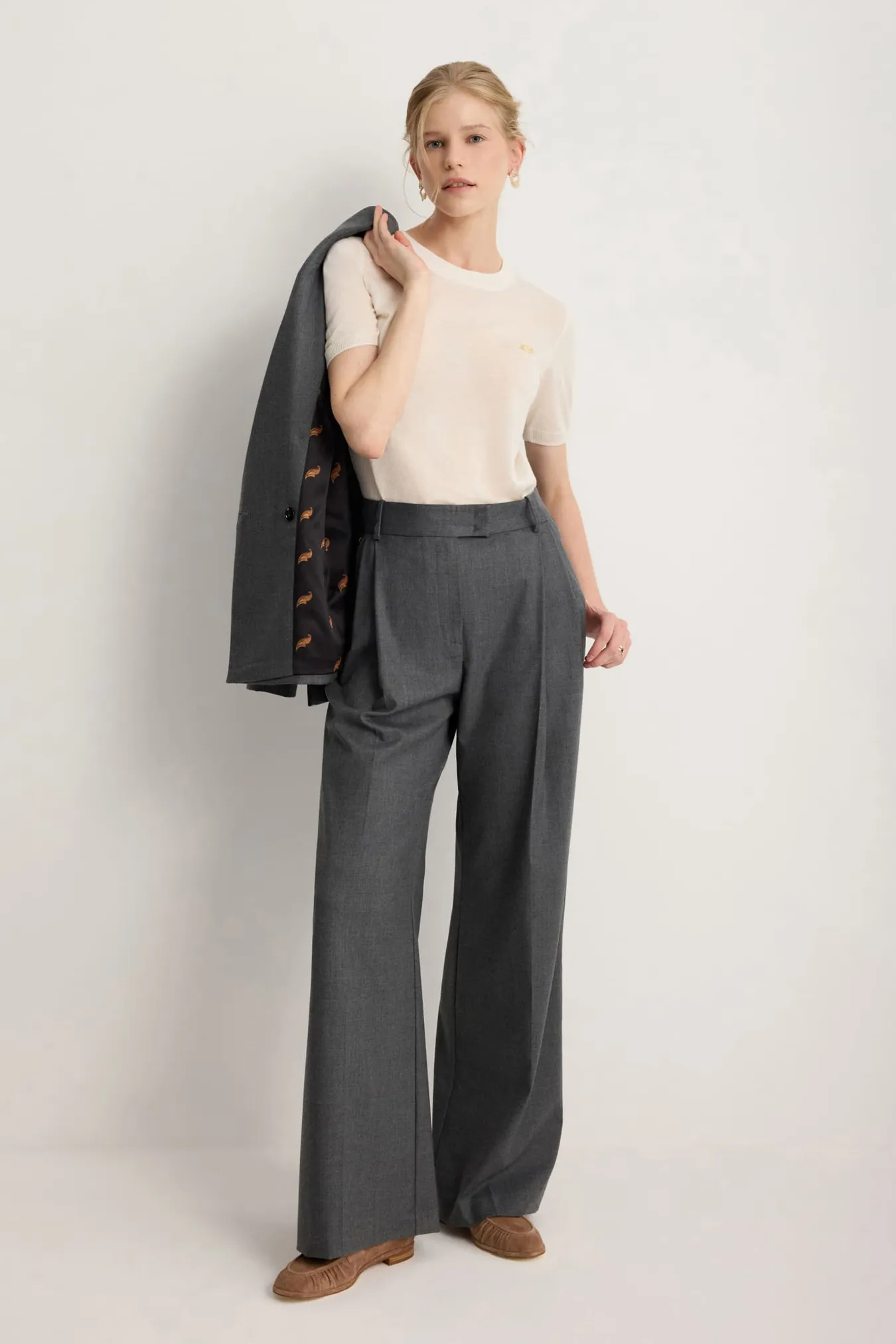 Джемпер с коротким рукавом