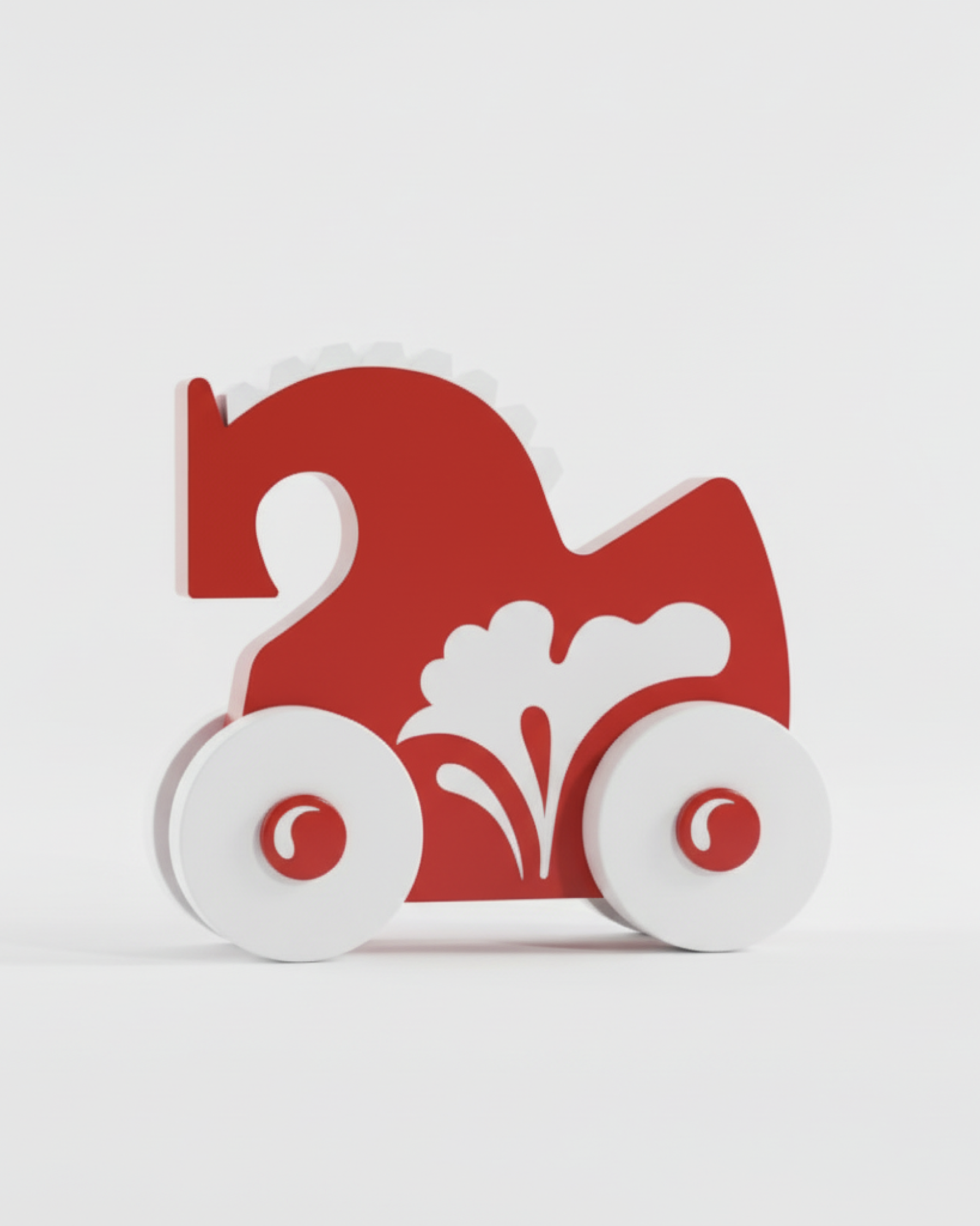 Белый/Красный