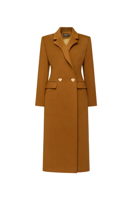 Пальто из 100% шерсти