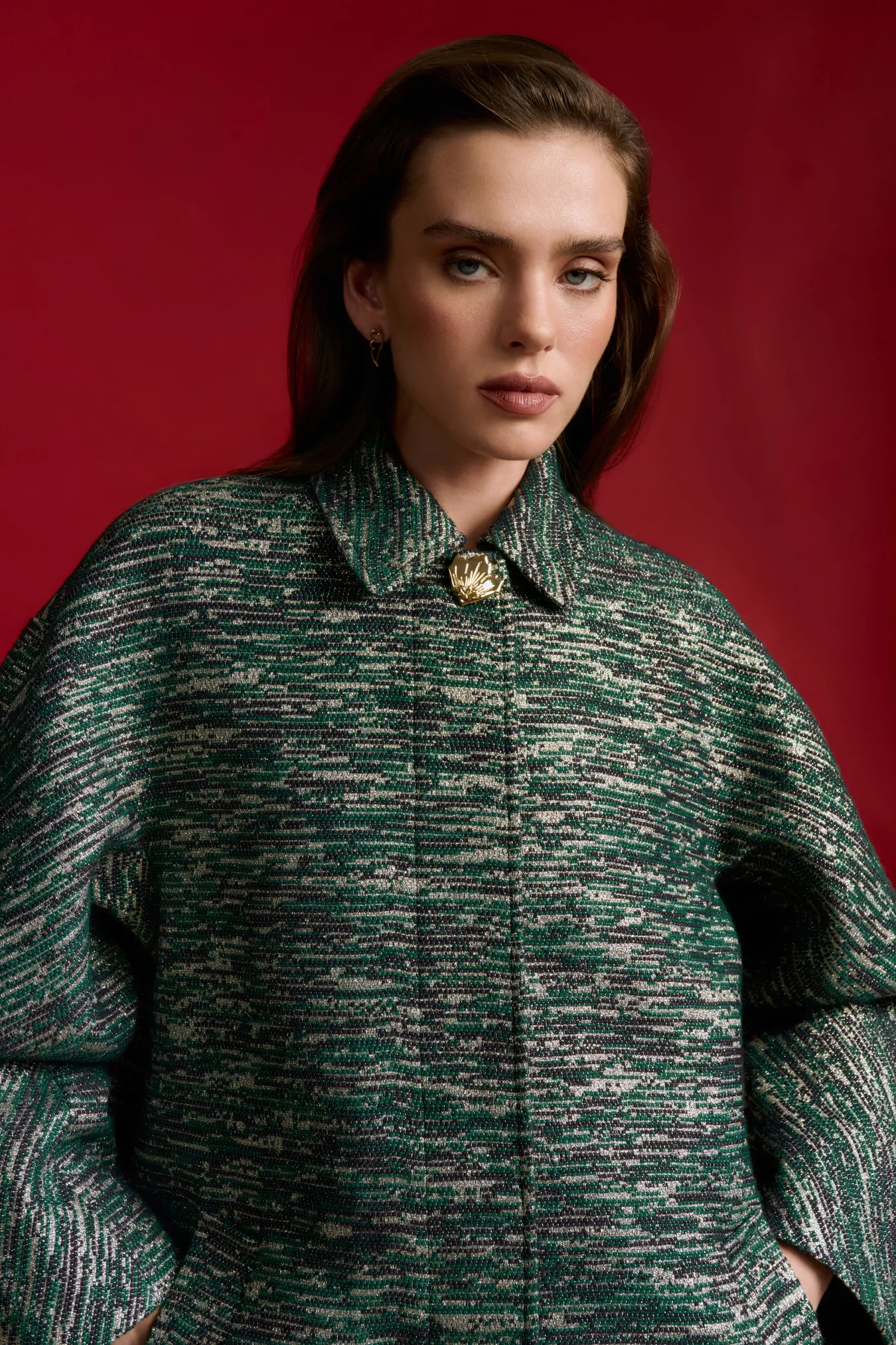 Пальто из смесовой шерсти