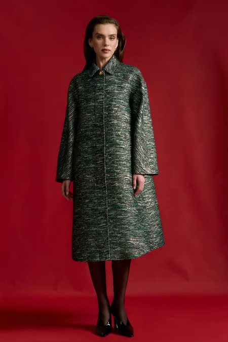 Пальто из смесовой шерсти