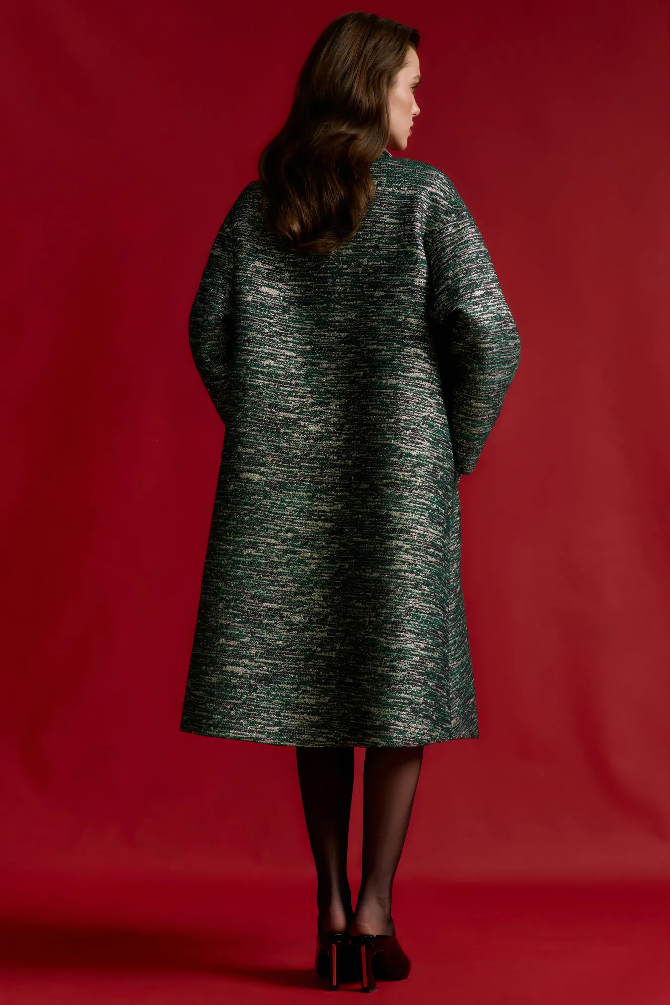 Пальто из смесовой шерсти