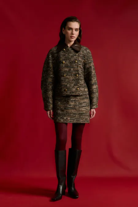 Жакет из смесовой шерсти