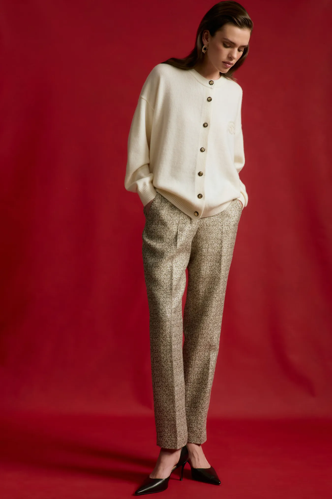 Брюки классического силуэта