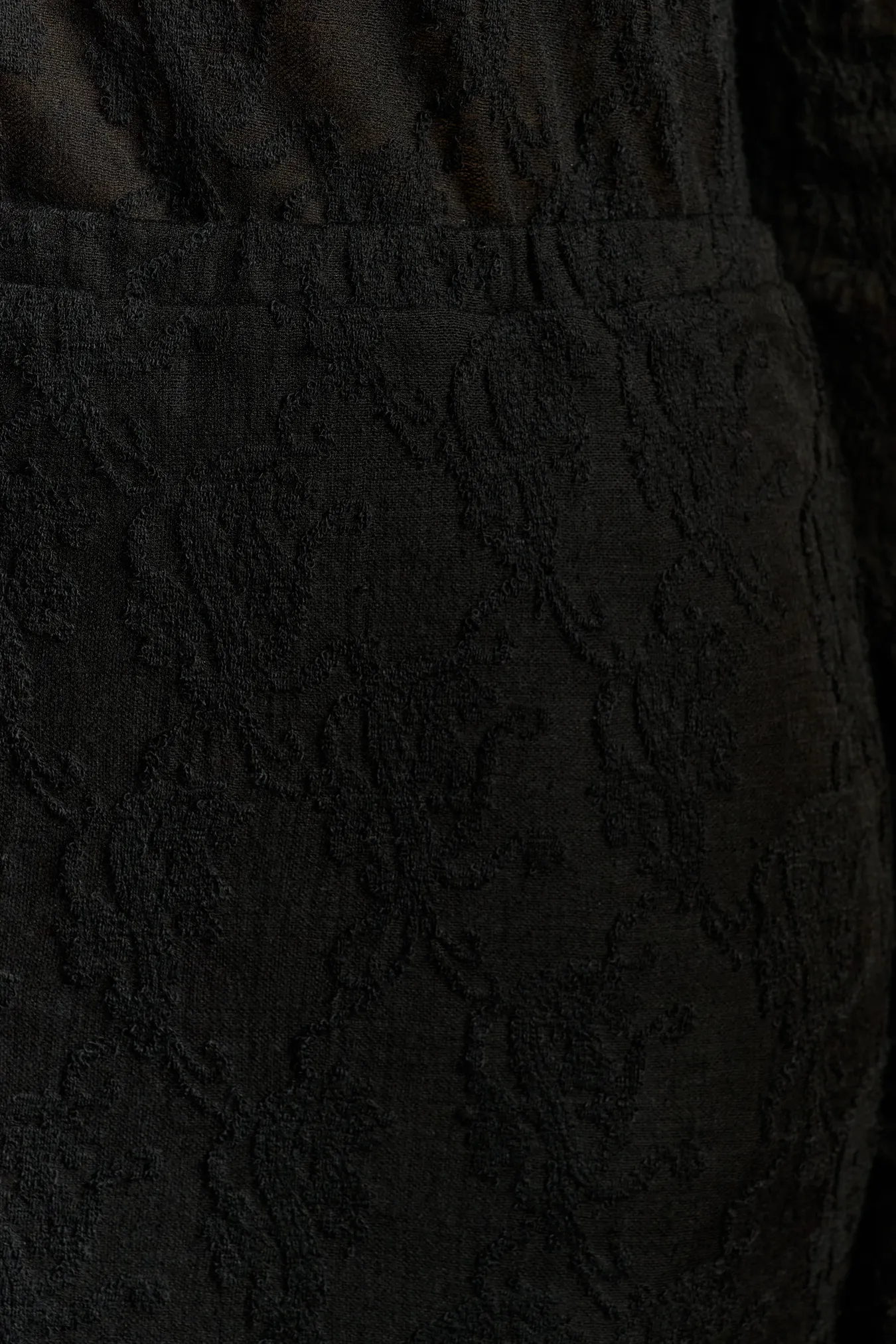 Полупрозрачная юбка с вышивкой