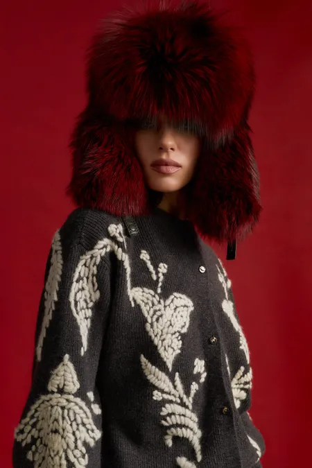 Шапка из меха