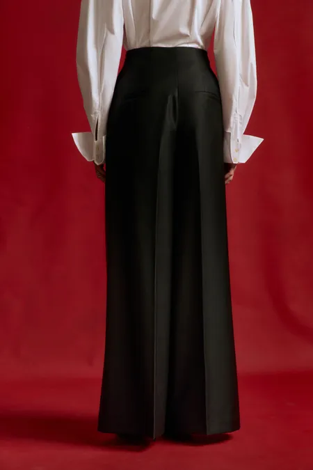 Брюки из костюмной ткани