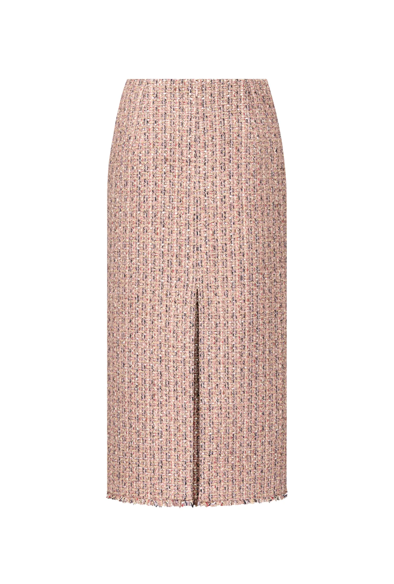 Твидовая юбка миди