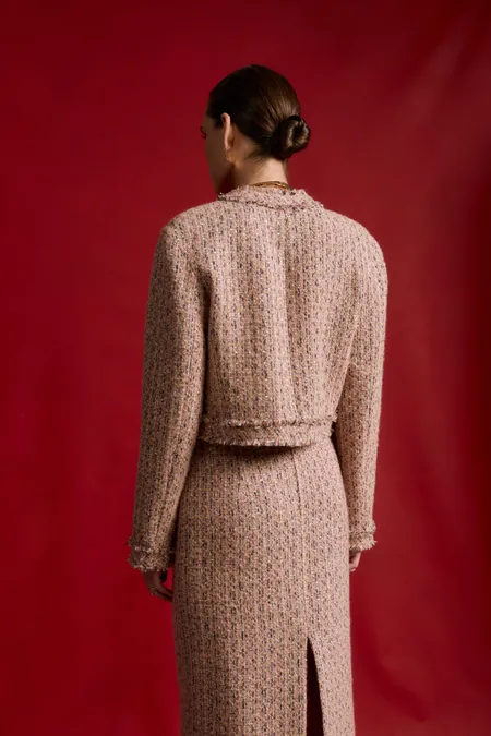 Твидовый жакет