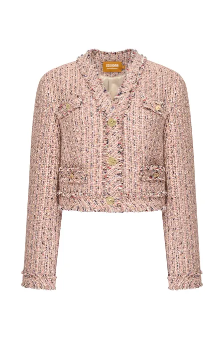 Твидовый жакет