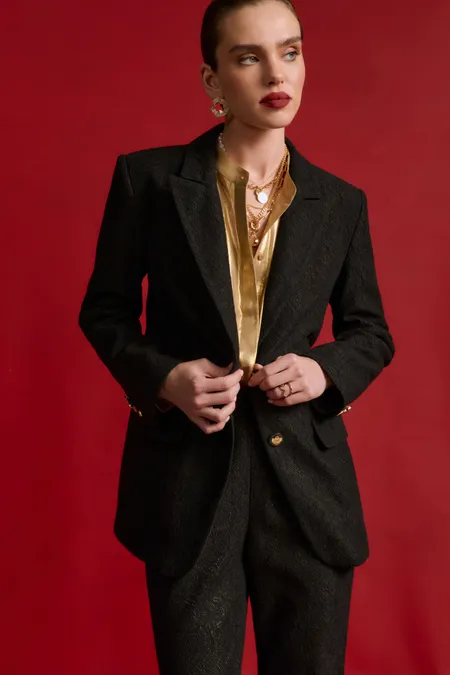 Кружевной жакет