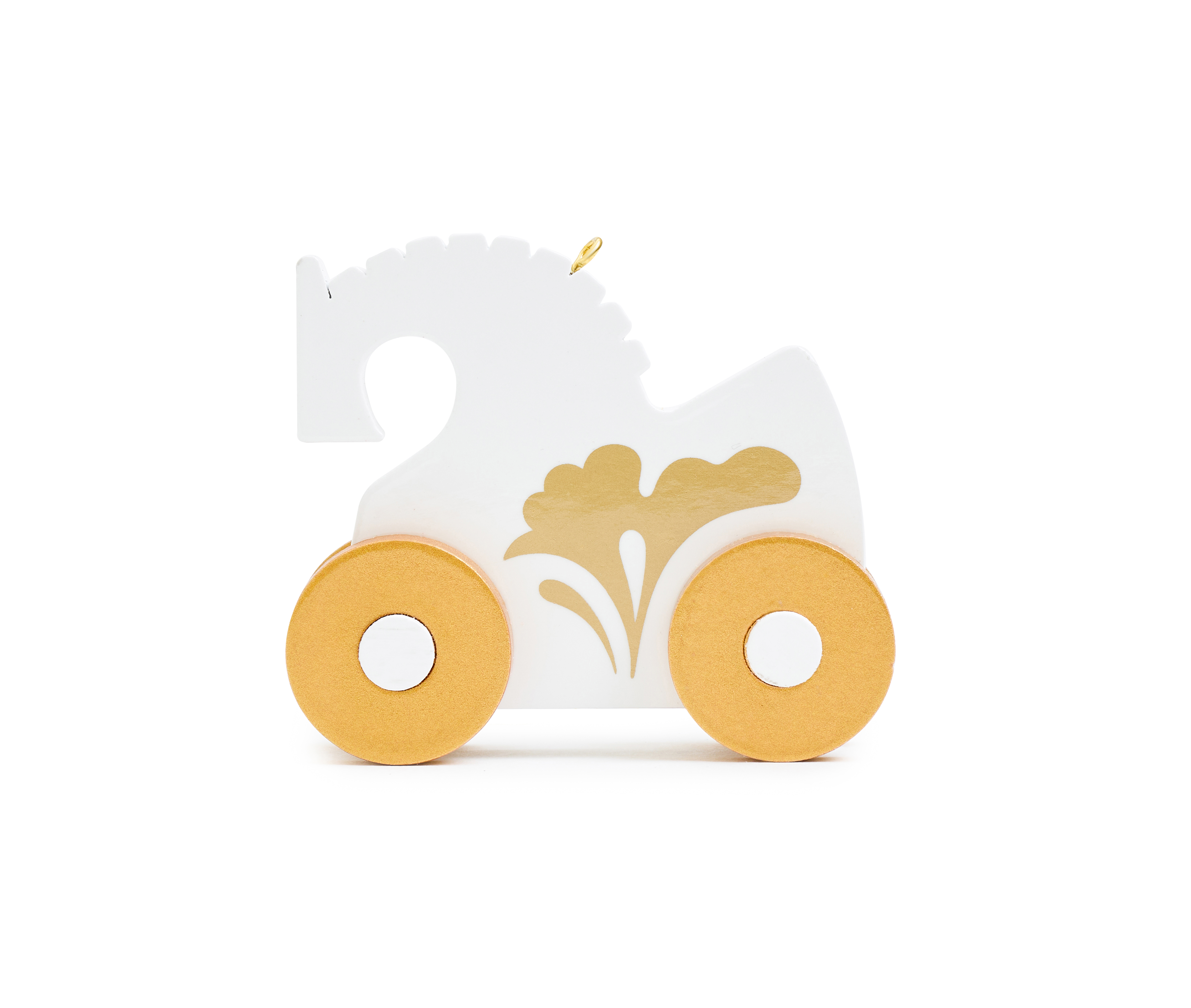 Белый/Золотой