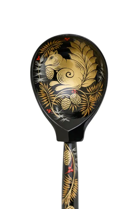 Ложка для солений "Хохлома" 400х60х30