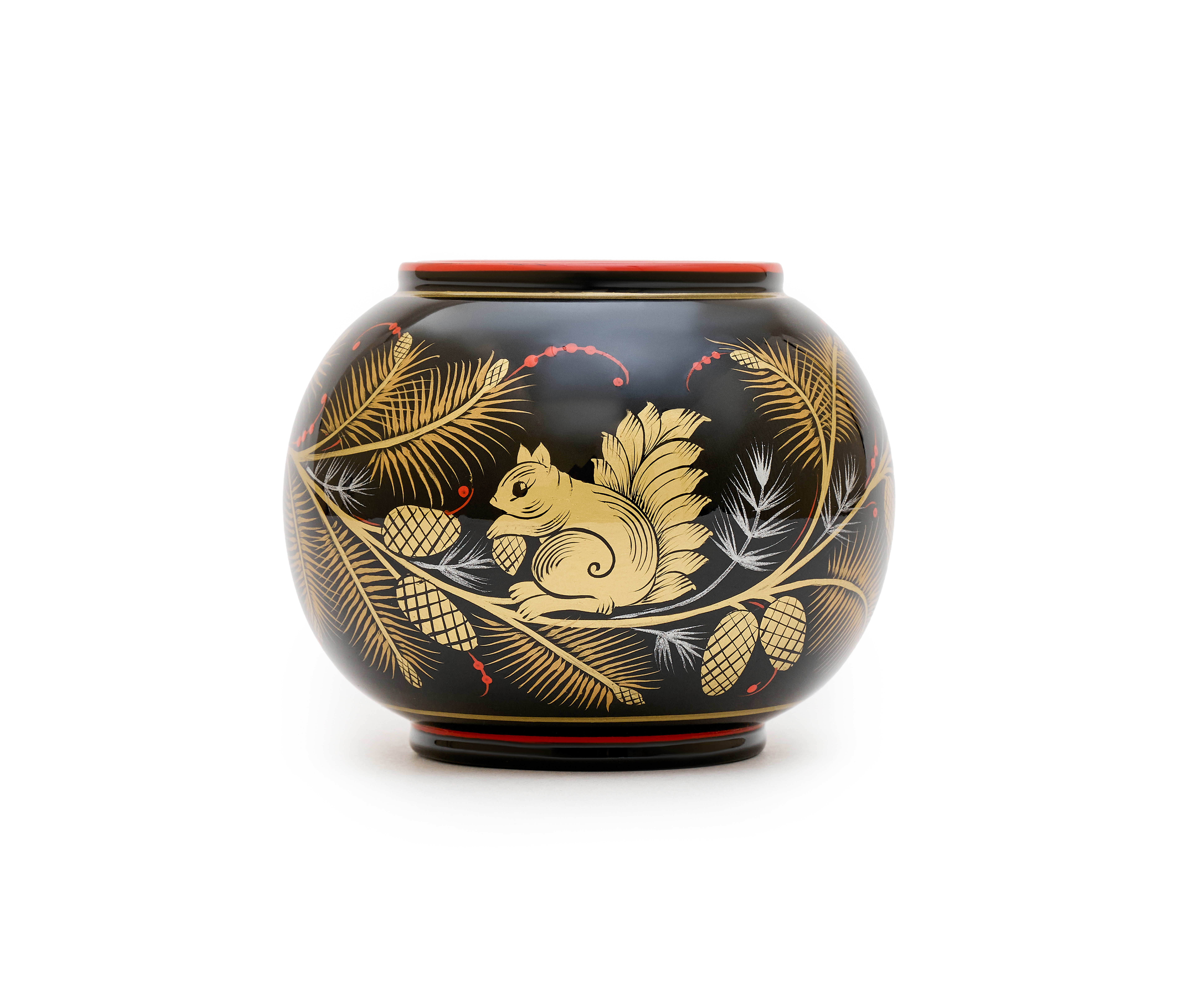 Черный/Золотой