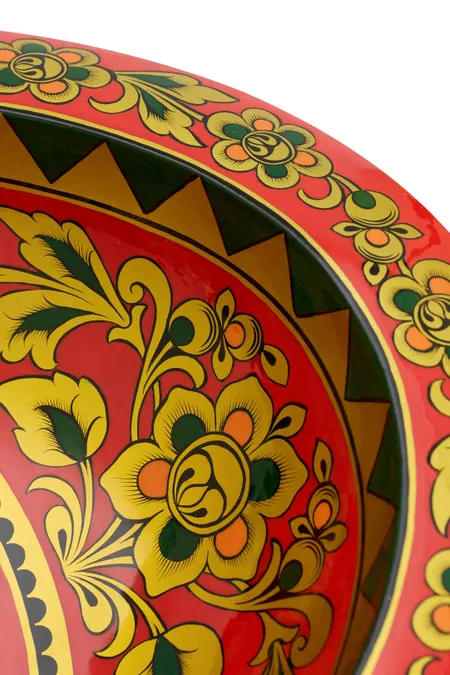 Чаша долбленая "Малиновый звон" 440х300х215