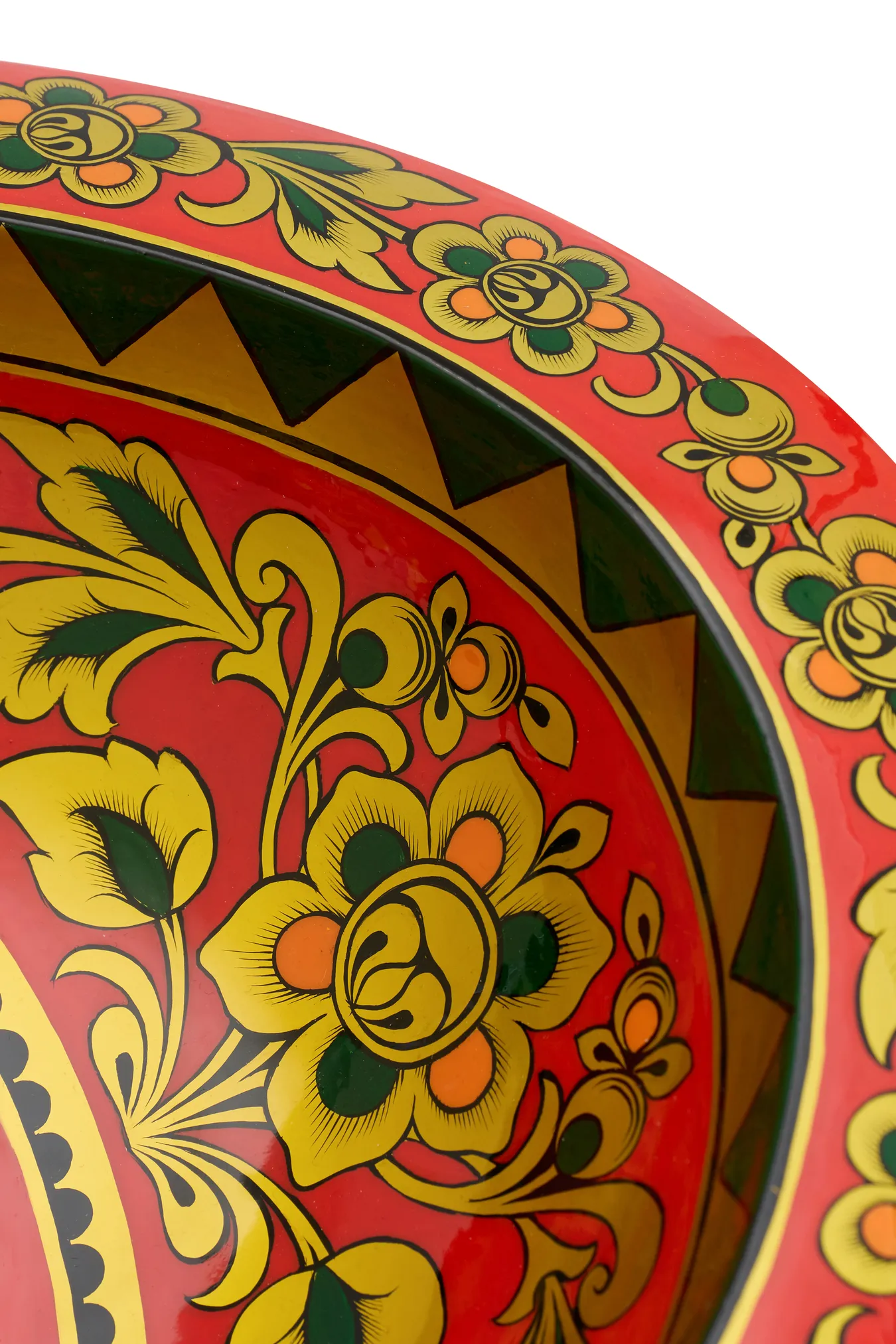 Чаша долбленая "Малиновый звон" 440х300х215