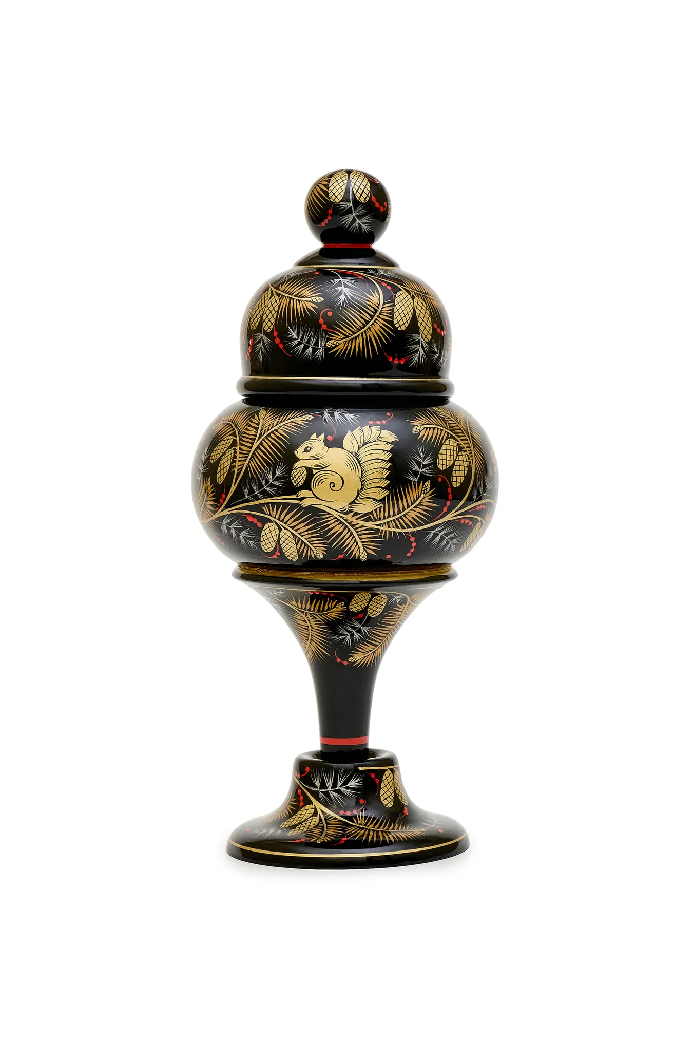 Конфетница на ножкке "Пломбир" 250х125