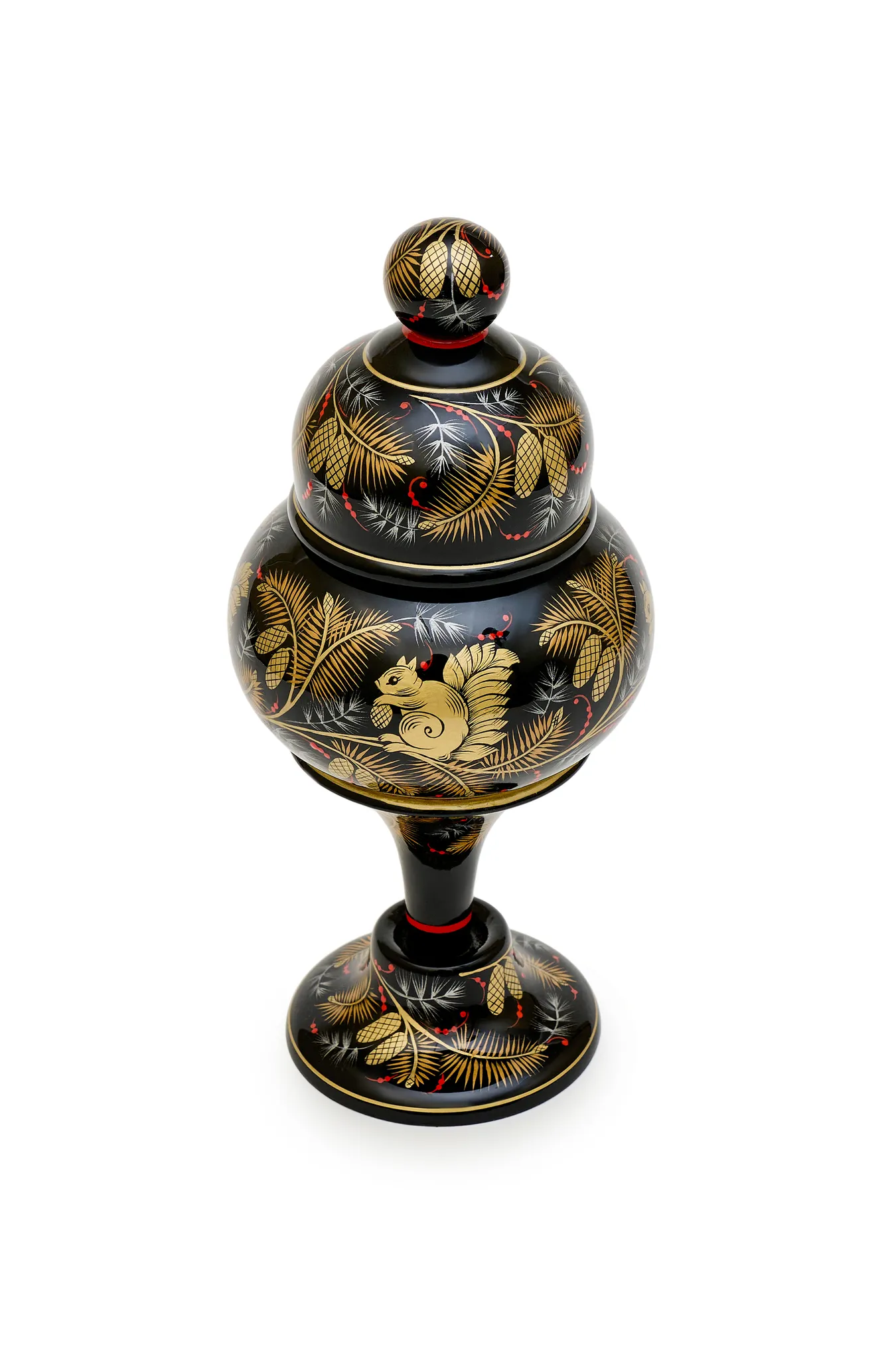 Конфетница на ножкке "Пломбир" 250х125