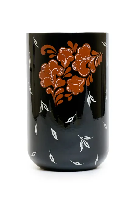 Стакан "Царский" большой (дерево, хохломская роспись)