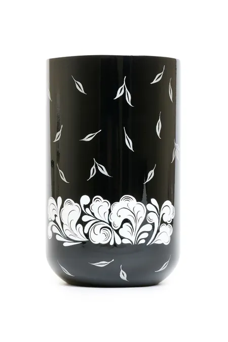 Стакан "Царский" большой (дерево, хохломская роспись)