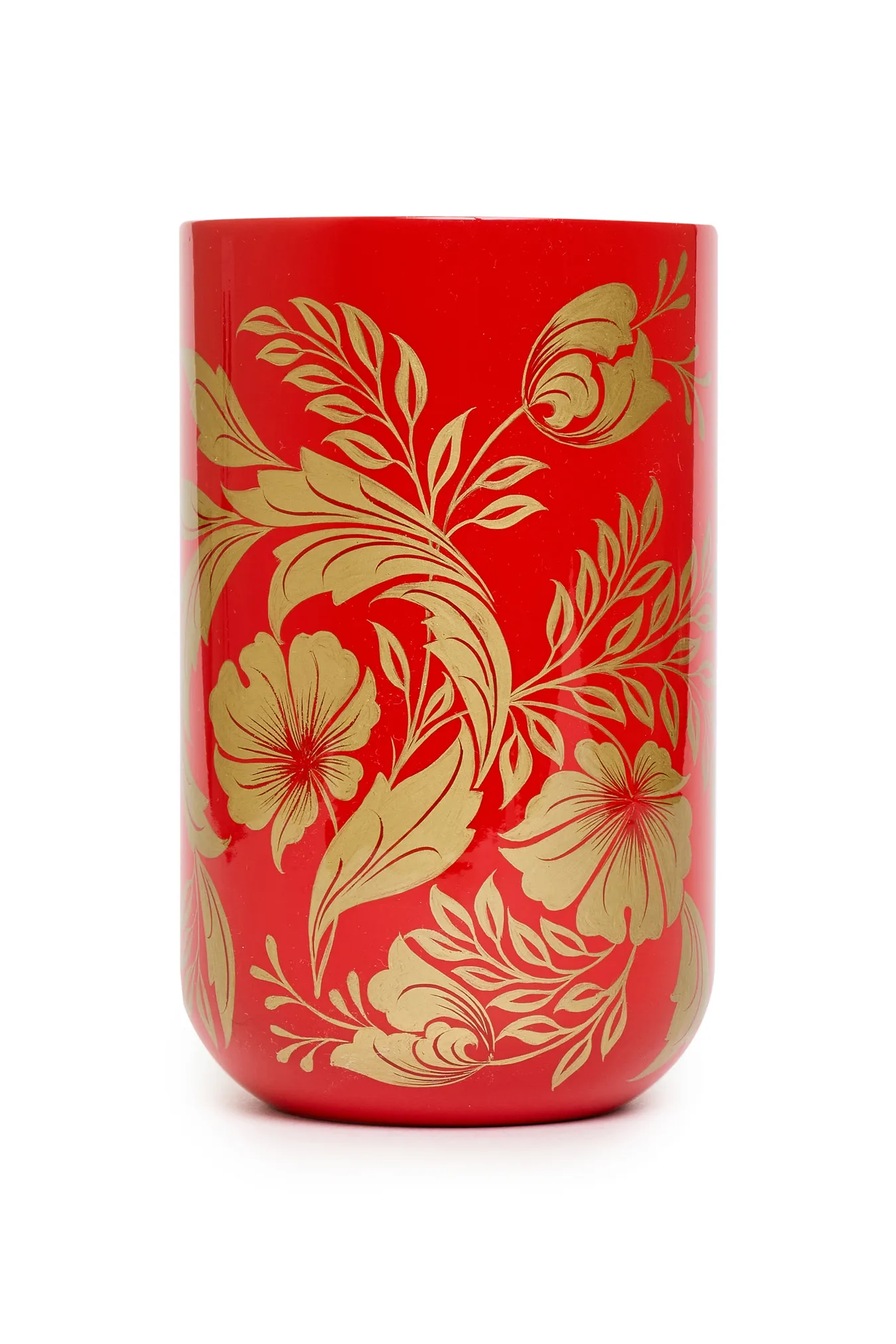 Стакан "Царский" большой (дерево, хохломская роспись)