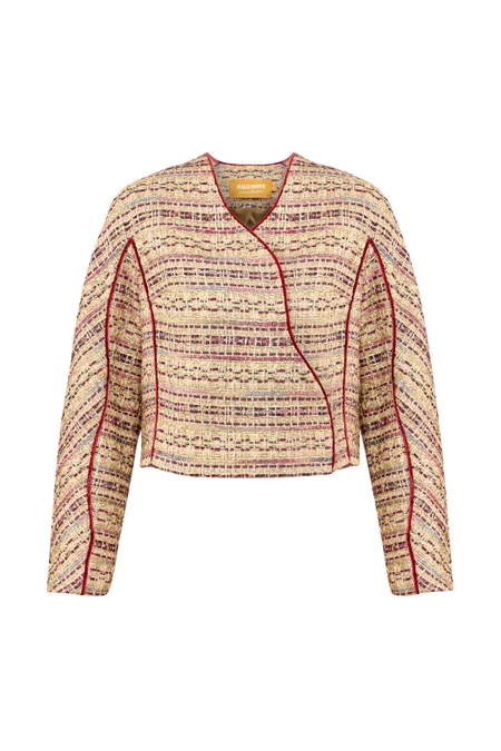 Жакет с декоративной отделкой