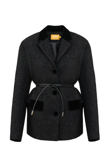 Жакет из смесовой шерсти