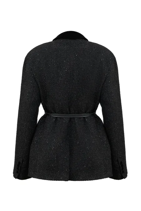 Жакет из смесовой шерсти