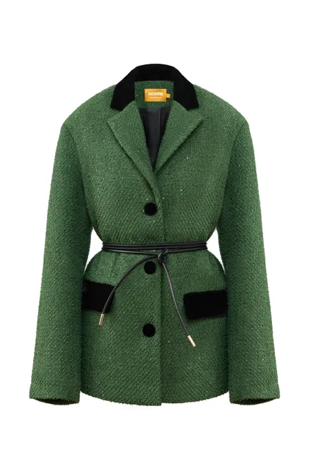 Жакет из смесовой шерсти