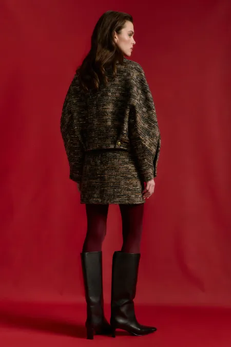 Жакет из смесовой шерсти
