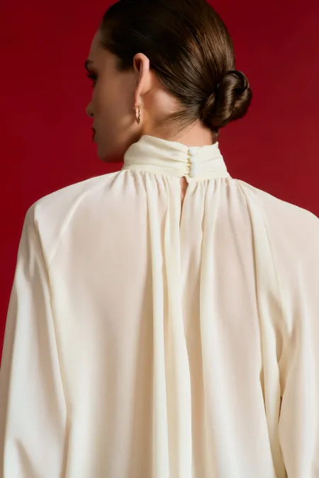 Шелковая блуза