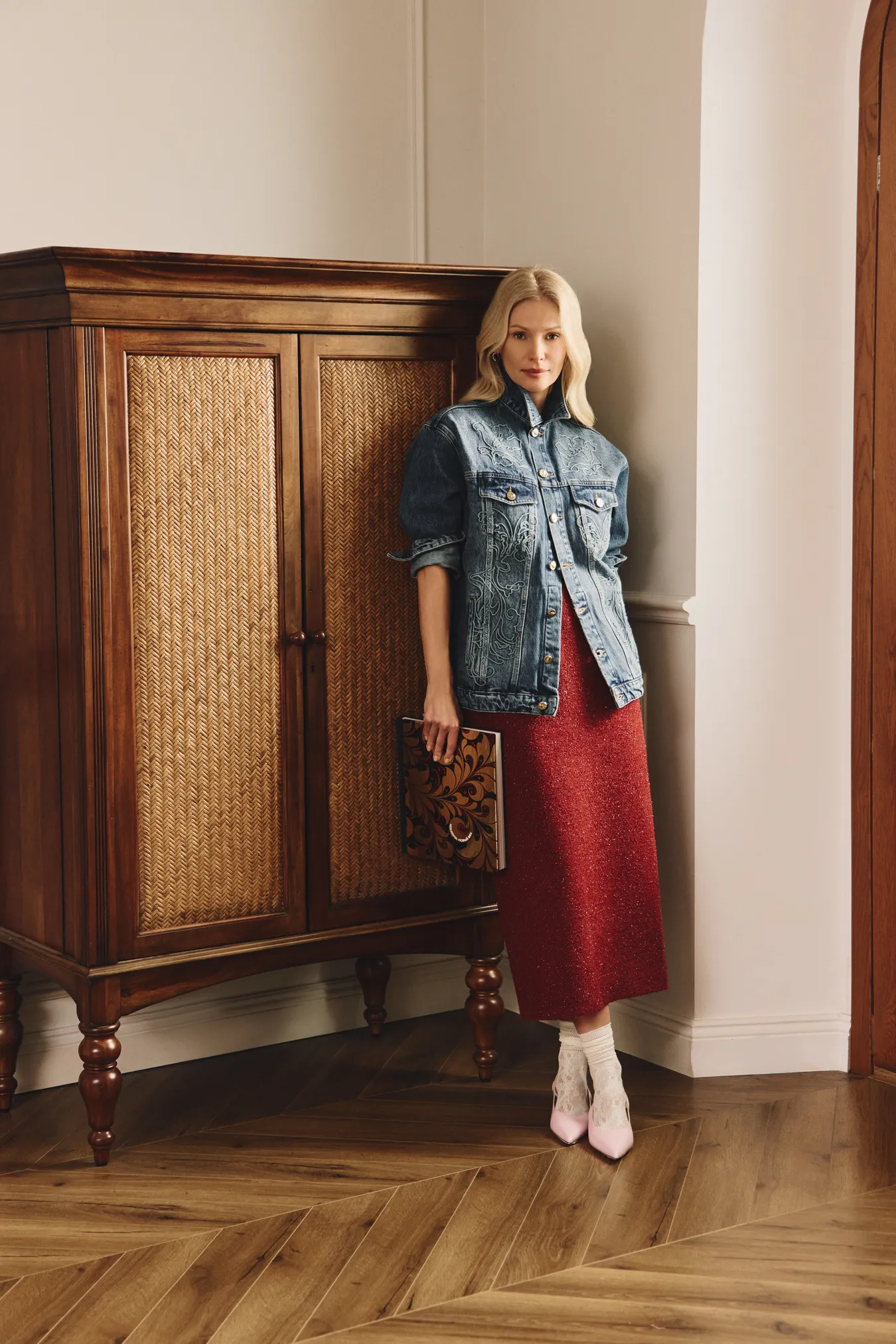 Юбка из смесовой шерсти