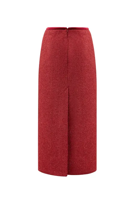 Юбка из смесовой шерсти