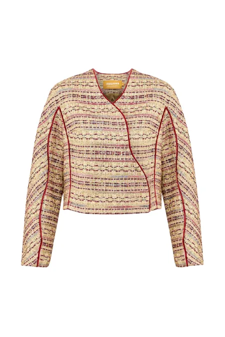 Жакет с декоративной отделкой