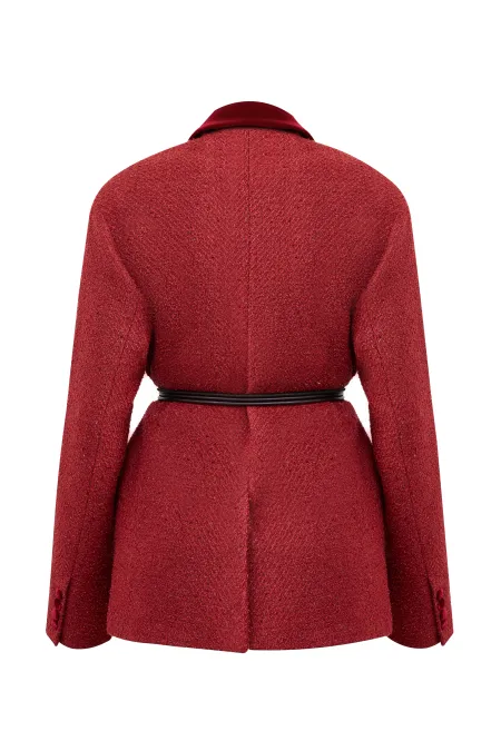 Жакет из смесовой шерсти