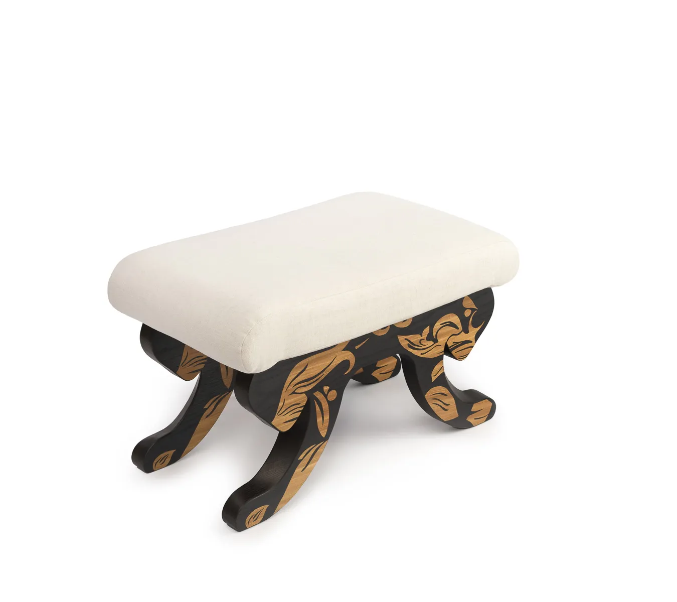 Скамья инкрустированная «Лошадки»