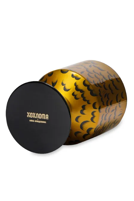 Кубок «Царский» большой (дерево, хохломская роспись)