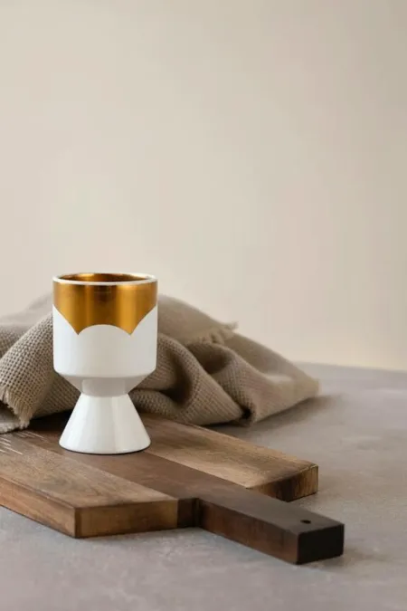 Кубок «Царский» большой (дерево, хохломская роспись)