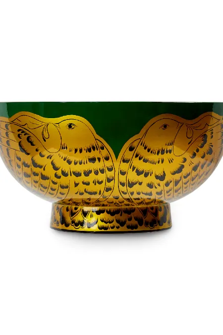 Ваза для фруктов «Новая Хохлома»