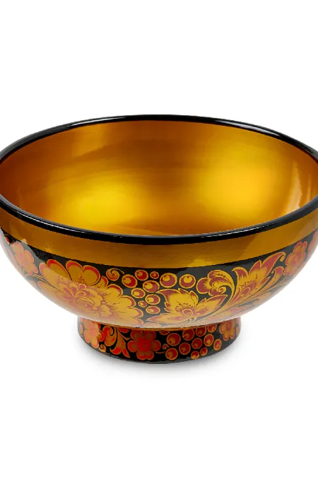 Ваза для фруктов «Новая Хохлома»