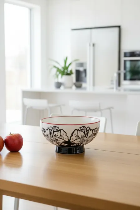 Ваза для фруктов «Новая Хохлома»