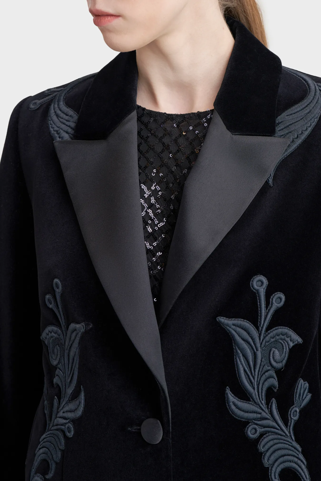 Бархатный жакет