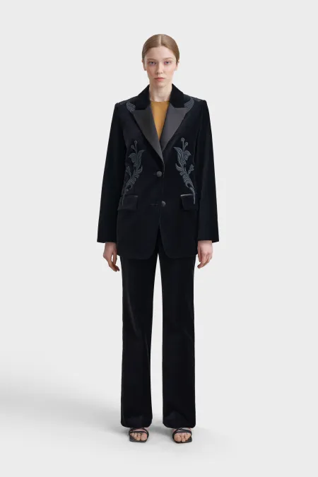 Бархатный жакет