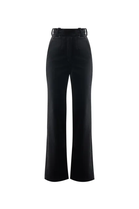 Брюки из бархата