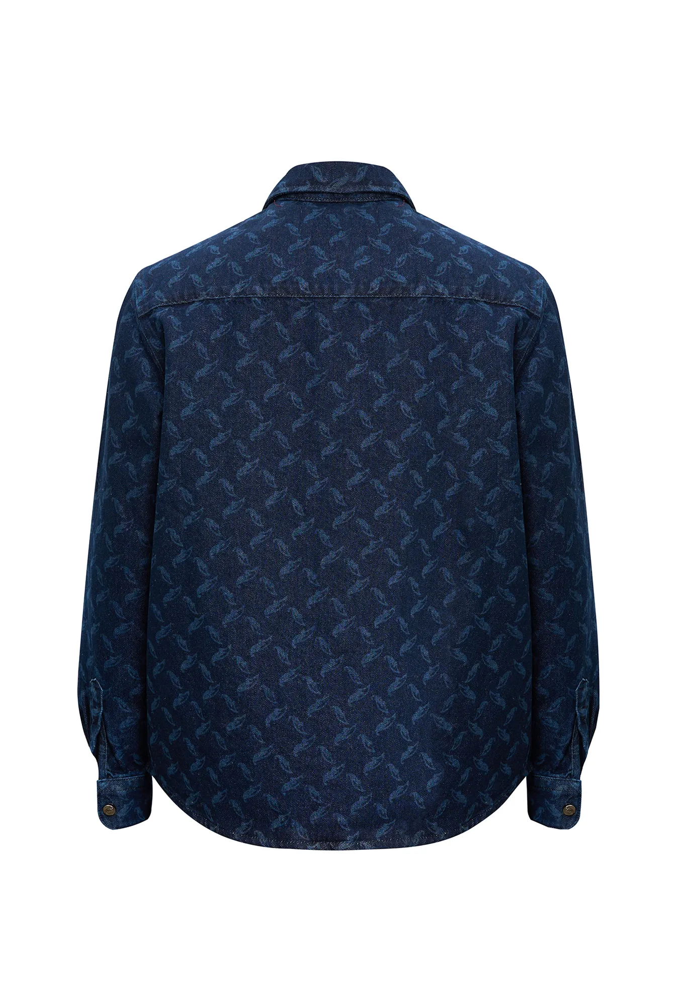 Мужская рубашка с паттерном