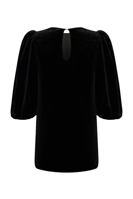 Бархатное платье